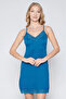 Women's Viscose Petrol Tunic - 2