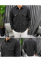Men's Black Pocket Shirt