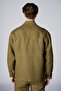 Men's Classic Collar Zippered 100% Linen Breathable Cool Jacket - 7