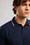 Brat Men's Regular Fit Basic Polo Neck T-Shirt Blue - 4