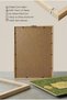 Nas and Felak Scripture Written Double Wooden Painting - Natural Wood Framed Painting for Home and Business - 5