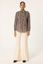 Striped Shirt with Bow Detail - 4