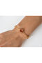 Rhea Yonca Model Bracelet Gold Pink Zircon Stone Stainless Steel 18+5 cm - 2