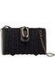 μαύρη τσάντα clutch SHELL