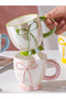 Bow Printed Ceramic Mug - 2