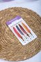 4-Piece Book Marker Set with Pens - Colorful Feathers - 7