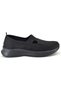 5216 Women's Black Orthopedic Synergy Laceless Comfortable Lightweight Memory Walking Original Mother Daily Cloth Sports Shoes - 4