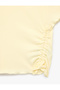 Cotton Drawstring Short Sleeve Crew Neck T-Shirt - 3