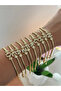 Special Series Zircon Stone D Letter Bracelet - 2