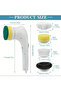 1 set Homefish Five in One Multifunctional Electric Cleaning Brush for Bathroom Washing and Kitchen