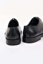 Classic Lace-Up Navy Blue Leather Men's Shoes – Suitable for Daily and Special Occasions - 4