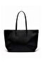 Women's L12.12 Concept Large Capacity Zipper Tote Bag - Large Black - 5