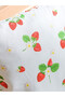 Esvab • Modern & Distinctive Strawberry Embroidered Throw Pillow 45X45 cm - 2