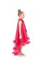 - Girls’ Ruffle Tulle High-Low Gown - Multicolor - 1Y to 12Y - 2