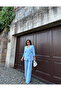 Women's Double-Belted Blazer Jacket and Trousers Set - 4