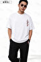 Unisex Tiger's Sword Printed Sweatshirt Top and Bottom Tracksuit Set Summer Comfortable Fit Combination - 4