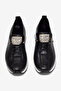 Women's Black Comfortable Fit Orthopedic Lace-Up Loafer - 5