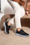 Men's Sneaker Daily Comfortable Sole Sports Shoes Black Gray - 5