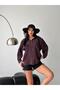 Premium Women's Oversized Flowy Linen Blend Shirt with Pocket Detail - 2