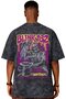 Blink-182 Rock Metal Music Band Back Printed Unisex Oversized Vintage Washed T-Shirt