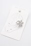Stoned Cartilage Earrings - Silver - 2