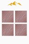Digital Printed Soft Textured 4-Piece Throw Pillow Cover Set Krl0149 - 3