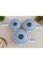 3-Piece Plastic Storage Container Set with Lids - Dough Fermentation Container (5Lt + 3.5Lt + 1.7Lt) - 3