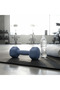 Light Blue Plastic 1 KG Dumbbell — Ergonomic Grip | Home & Gym Fitness - 2