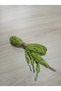 Bsg Design |   Pistachio Green Burnt Linen Fabric Shoelaces - 120 cm Handmade with Metal Tips - 2