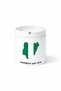 Flag Nigeria Flag Nigeria Illustration Country Double Sided Printed Porcelain Magic Mug Cup