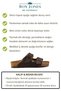 Unisex Women's and Men's Full Anatomical Comfort Sole Model Arizona Double-Strapped Buckle Comfortable Daily Slippers - 6