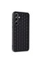 Samsung Galaxy A35 5g Compatible Case Honeycomb Silicone Cover - Black - 2