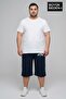 Big Size Men's Shorts New York Printed Comfortable Fit 3Xl-6Xl Spr26Bsr591-05