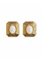 Special Series Pearl and Stone Vintage Earrings