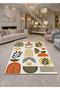 Sdt Shape Theme Patterned Modern Woven Base Decorative Carpet Sdt1645 - 3