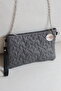 Motif Embroidered Portfolio Bag with Rope Strap Evening Dress Clutch En30 Size19 - 3