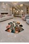 Sdt Shape Theme Patterned Modern Woven Base Decorative Carpet Sdt1661 - 3