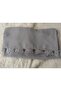 Handcrafted Needle Embroidered Prayer Cover Dowry Cover Mevlit Headscarf Crepe Fabric 145X75 cm - 6