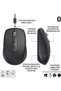 MX Anywhere 3S Ασύρματο Bluetooth Ποντίκι Graphite - 3