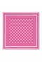 Pink Polka Dot Cotton Non-Slip Bandana Scarf 55X55 cm Retro Hair Bandana - 2