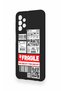 Samsung A23 Compatible Fragile Patterned Silicone Case - 4