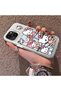 Stylish Cartoon Printed Shockproof Case Compatible with iPhone 13/14 - 4