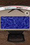 Blue Navy Blue 70X30 XL Fan Gaming Player Mouse Pad Non-Slip Base Large Mouse Pad Topography - 4