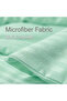 6 Piece Double Duvet Cover Set with Elastic Fitted Sheet - Microfiber Satin Stripe 200x200+30cm Deep Pocket Hotel Quality Luxury - 4