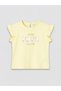 Two Mt Shop Quality Lcw Baby Yellow Ruffled Baby Girl T-Shirt 2-Pack - 2