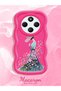 Redmi 14C Compatible Case Camera Protector Red Silicone Couple Phone Case Girl Pattern - 2