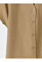 Beige Women's Shirt with Belt - 7