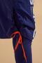 Full Covered Hijab Swimsuit Set with Parachute Lettering Navy Blue 4 Pieces – M2301-1 - 7