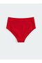 Brown High Waist Women's Bikini Bottom - 2