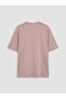 Pink Crew Neck Men's T-Shirt - 5